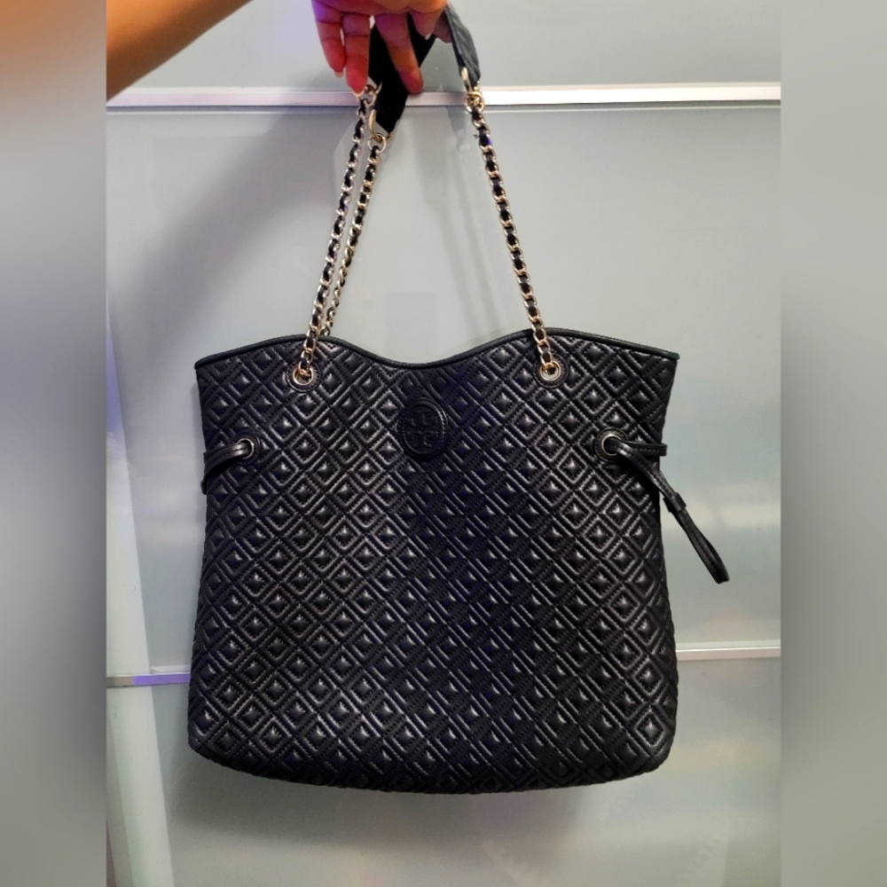 Tory Burch Marion Quilted Purse (Leather)